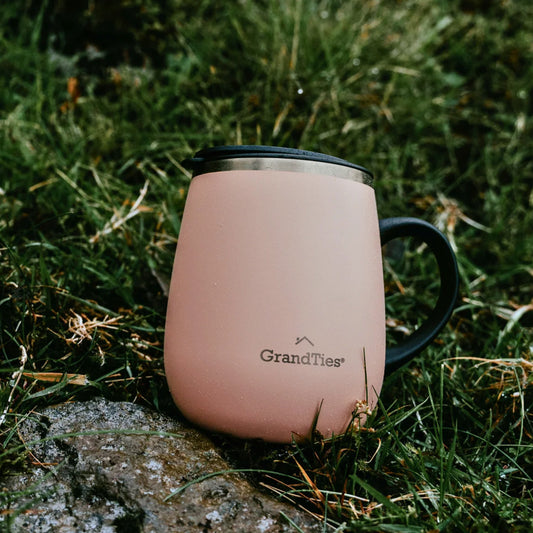 GRANDTIES グランタイズ プレミアムマグカップ 【460ml】- ピーチクロム