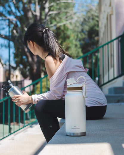 GRANDTIES グランタイズ プレミアムマグボトル【946ml】- アイボリーホワイト