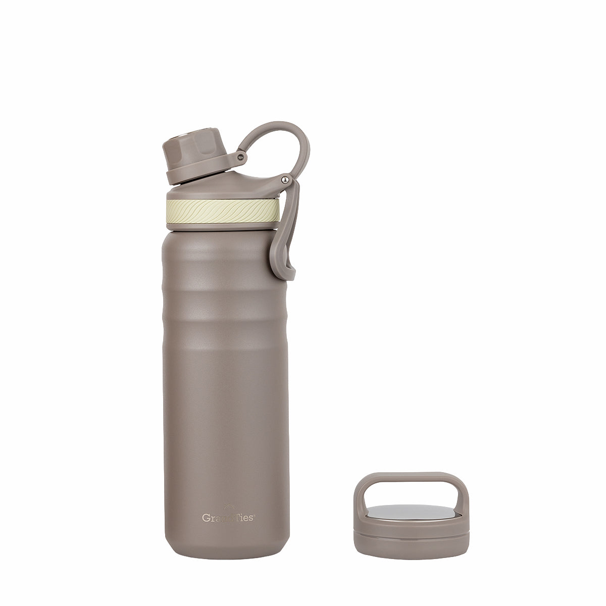 GRANDTIES グランタイズ プレミアムマグボトル ワイドマウスボトル 【709ml】- アイボリーホワイト