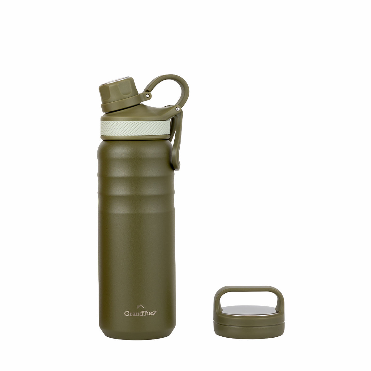 GRANDTIES グランタイズ プレミアムマグボトル ワイドマウスボトル 【709ml】- アイボリーホワイト