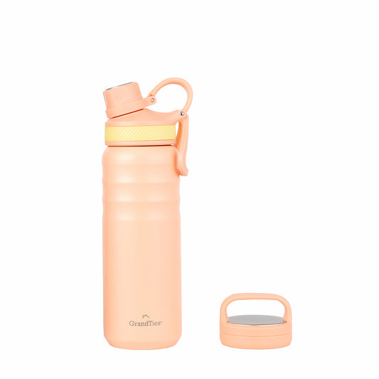 GRANDTIES グランタイズ プレミアムマグボトル ワイドマウスボトル 【709ml】- ローズソルト