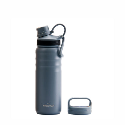 GRANDTIES グランタイズ プレミアムマグボトル ワイドマウスボトル 【709ml】- アイボリーホワイト