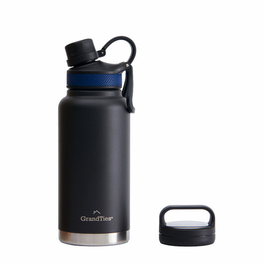 GRANDTIES グランタイズ プレミアムマグボトル【946ml】- ミッドナイトブラック