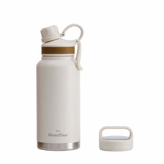GRANDTIES グランタイズ プレミアムマグボトル【946ml】- アイボリーホワイト