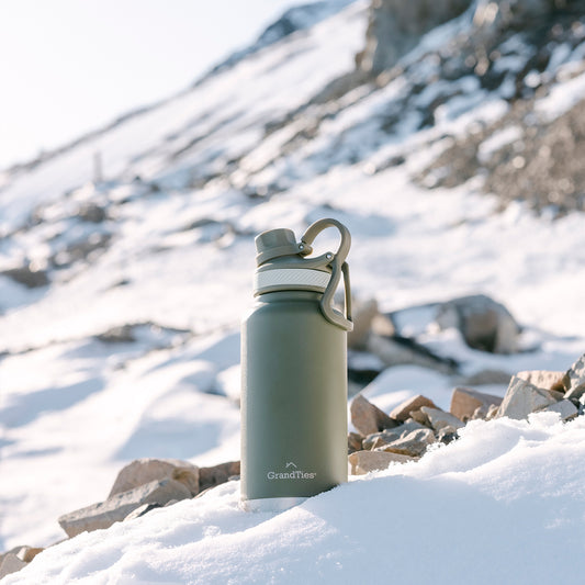 GRANDTIES グランタイズ プレミアムマグボトル【946ml】- オリーブグリーン
