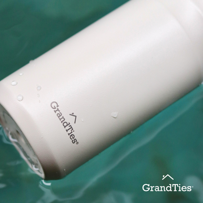 GRANDTIES グランタイズ プレミアムマグボトル ワイドマウスボトル 【709ml】- アイボリーホワイト