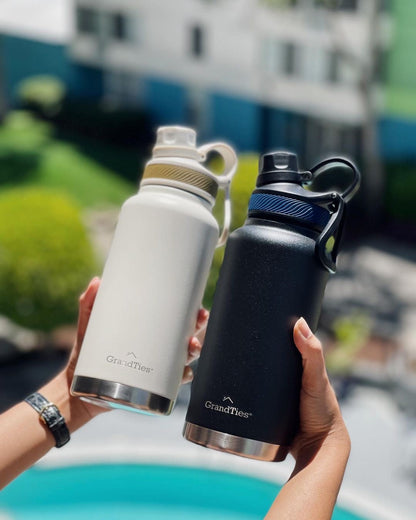 GRANDTIES グランタイズ プレミアムマグボトル【946ml】- アイボリーホワイト