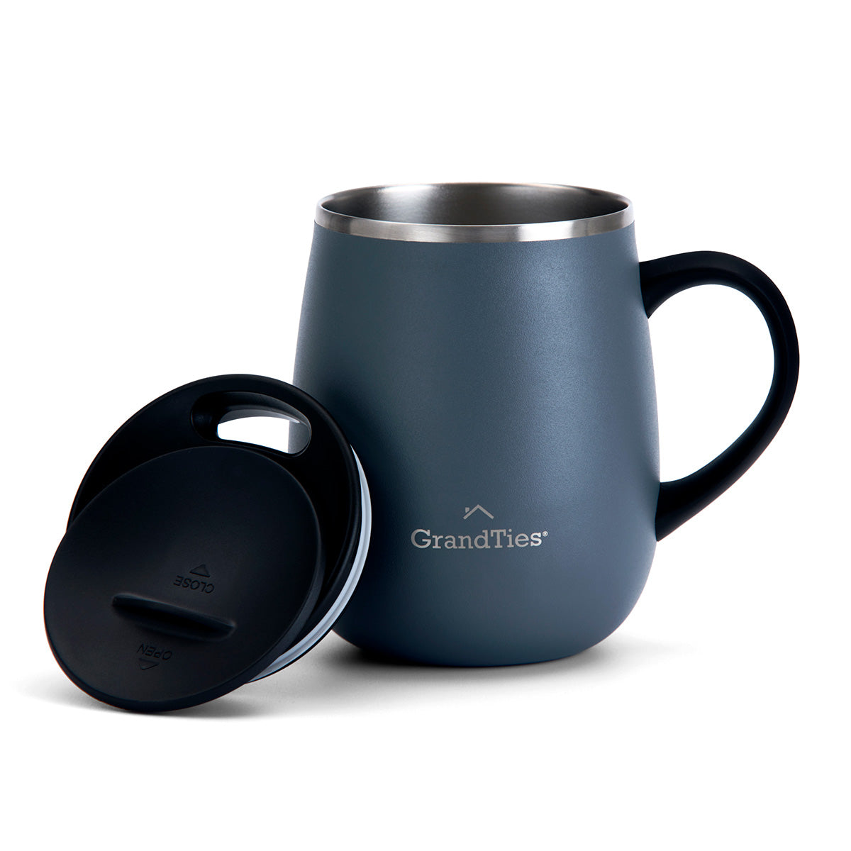 GRANDTIES グランタイズ プレミアムマグカップ 【460ml】- コニャックメタリック