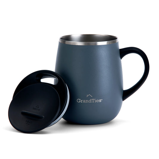 GRANDTIES グランタイズ プレミアムマグカップ 【460ml】- ストーングレー