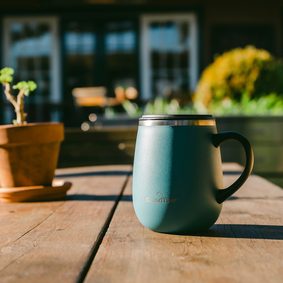 GRANDTIES グランタイズ プレミアムマグカップ 【460ml】- アトランティスブルー