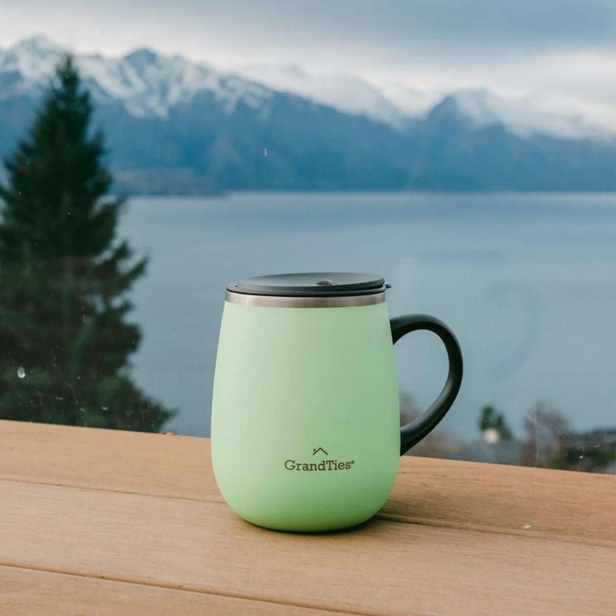 GRANDTIES グランタイズ プレミアムマグカップ 【460ml】- フレッシュミント